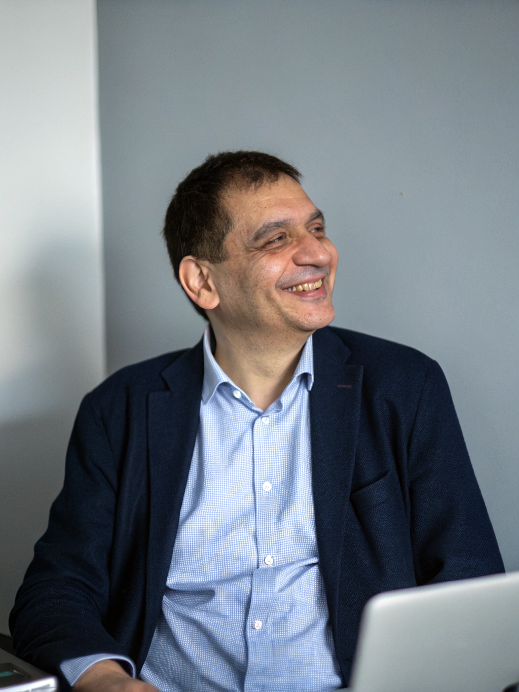 Confident parent navigating family court